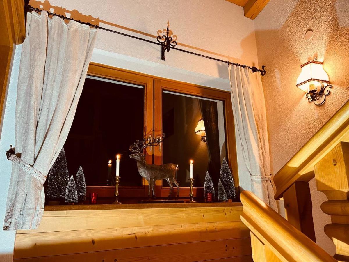 Ferienwohnung Platzhirsch Panorama View Balkon, Gartensauna, Garten, Grillplatz Стум Екстериор снимка